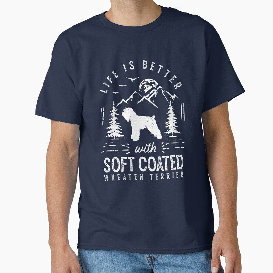 Life is Better with Soft Coated Wheaten Terrier Dog by rafaeltto