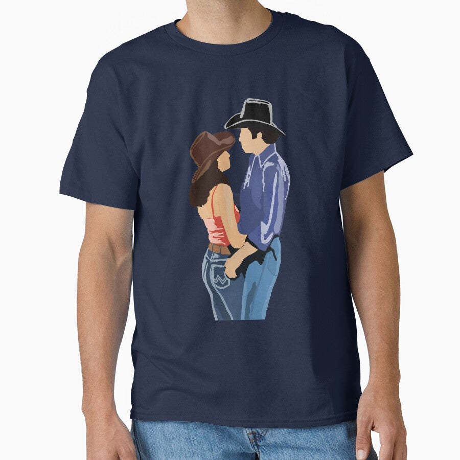 Funny Gift For American Urban Cowboy Romantic Western Movie Gift For Fans by Lapinski101Gai