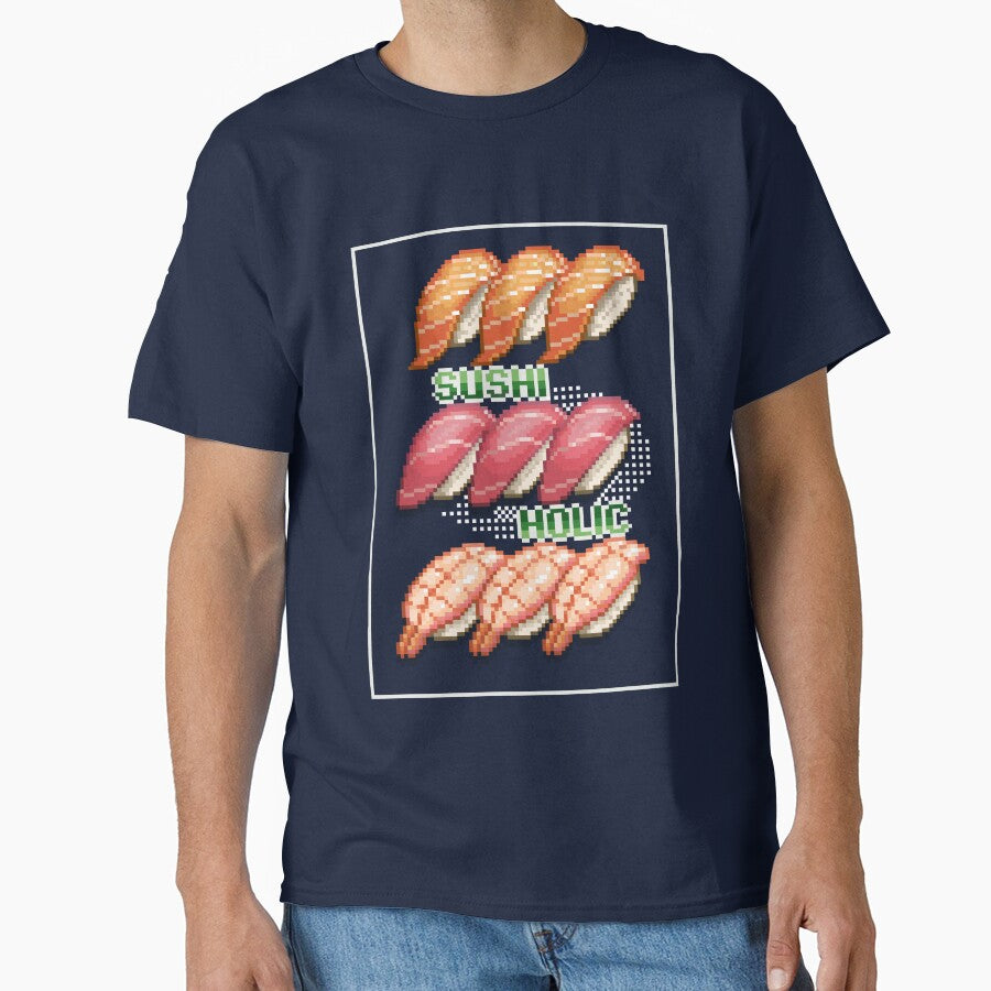 Sushiholic - Sashimi Pixel Art by PinkbeanArt