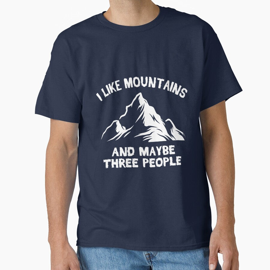 I LIKE MOUNTAINS AND MAYBE THREE PEOPLE by Billy Wong