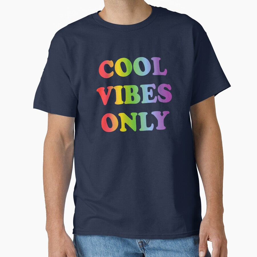 Cool vibes only  - rainbow text by Inspirationmotivation