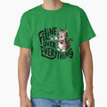 Feline over everything,  Cat coffee Lover, Cute Cat humor, cat lover, cat mom, cat dad, cat family by johnnie2749