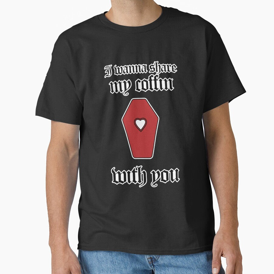 Share my coffin simple red - gothic valentine's day by CuriosumArt