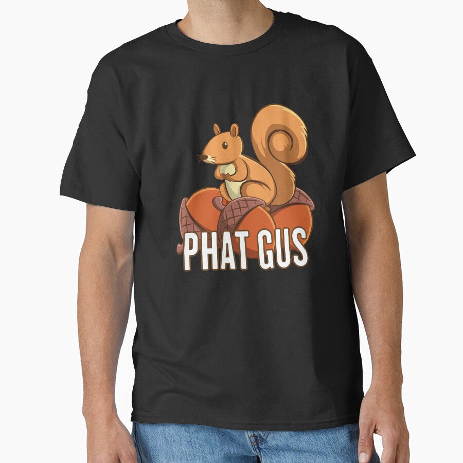 Funny Phat Gus Squirrel Cute Cartoon Gift for Squirrels Lovers by bouraydasbrand