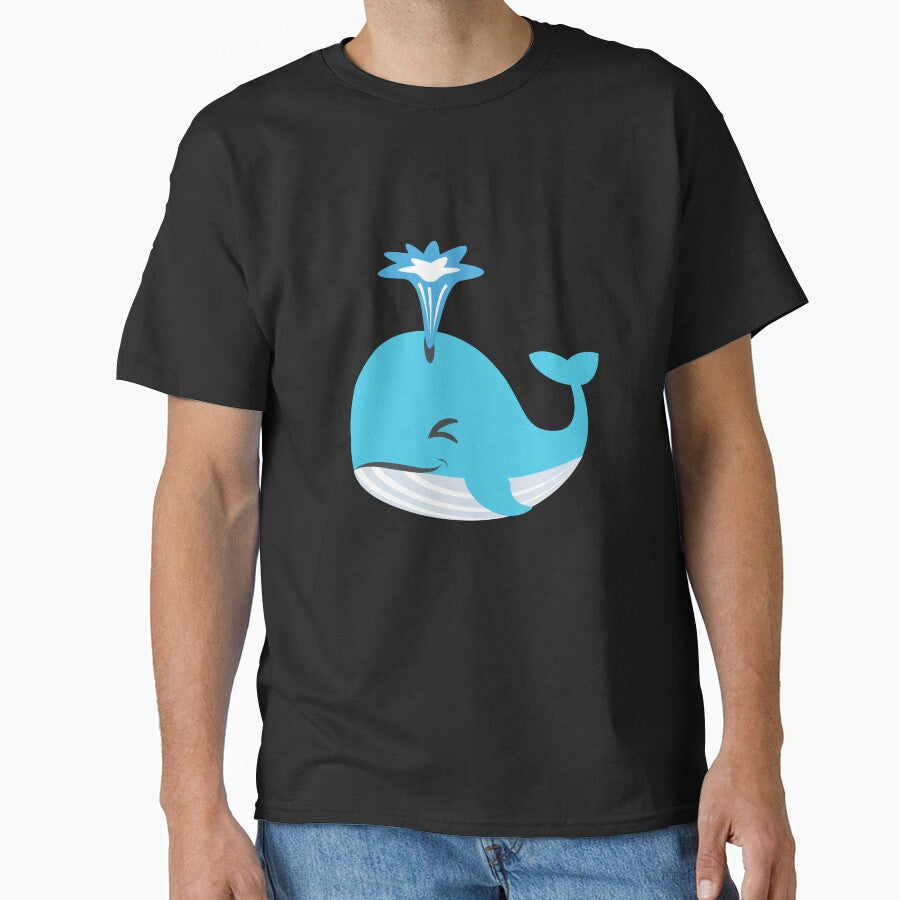 Cute Emoji Whale by roarr