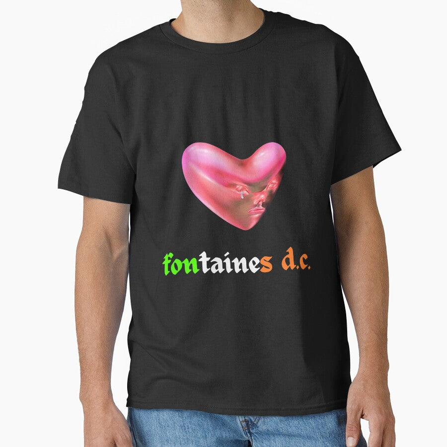 Fontaines DC Ireland flag design Dublin by Neon Noise