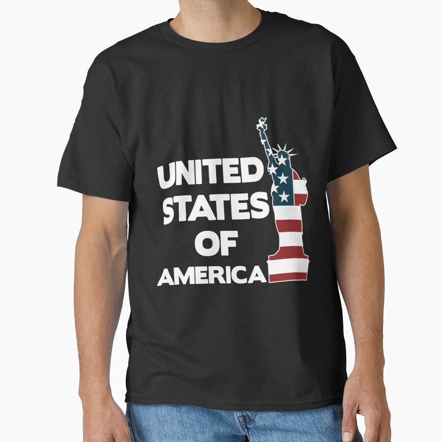 United States of America | Statue of Liberty T-Shirt by AllStarMerch