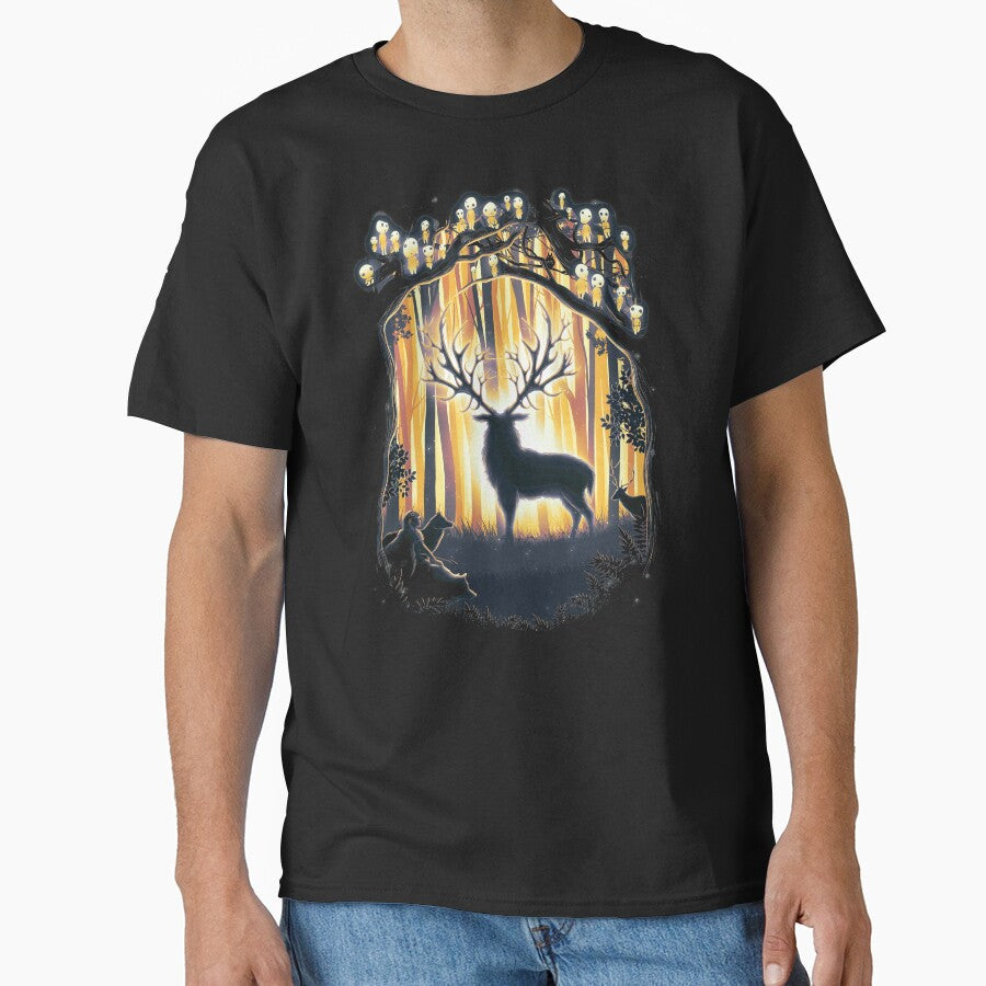 Deer God Master of the Forest by barrettbiggers
