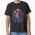 A cluster of different moons orbits around a strange universe by LLdreams
