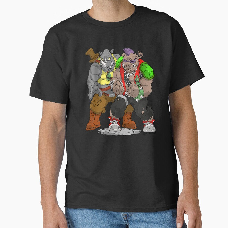Rocksteady and Bebop TMNT by Sketchbooks