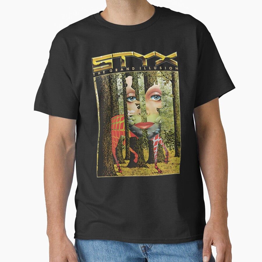 Band The Styx  Grand Illusion Vintage by MaximoJenkins