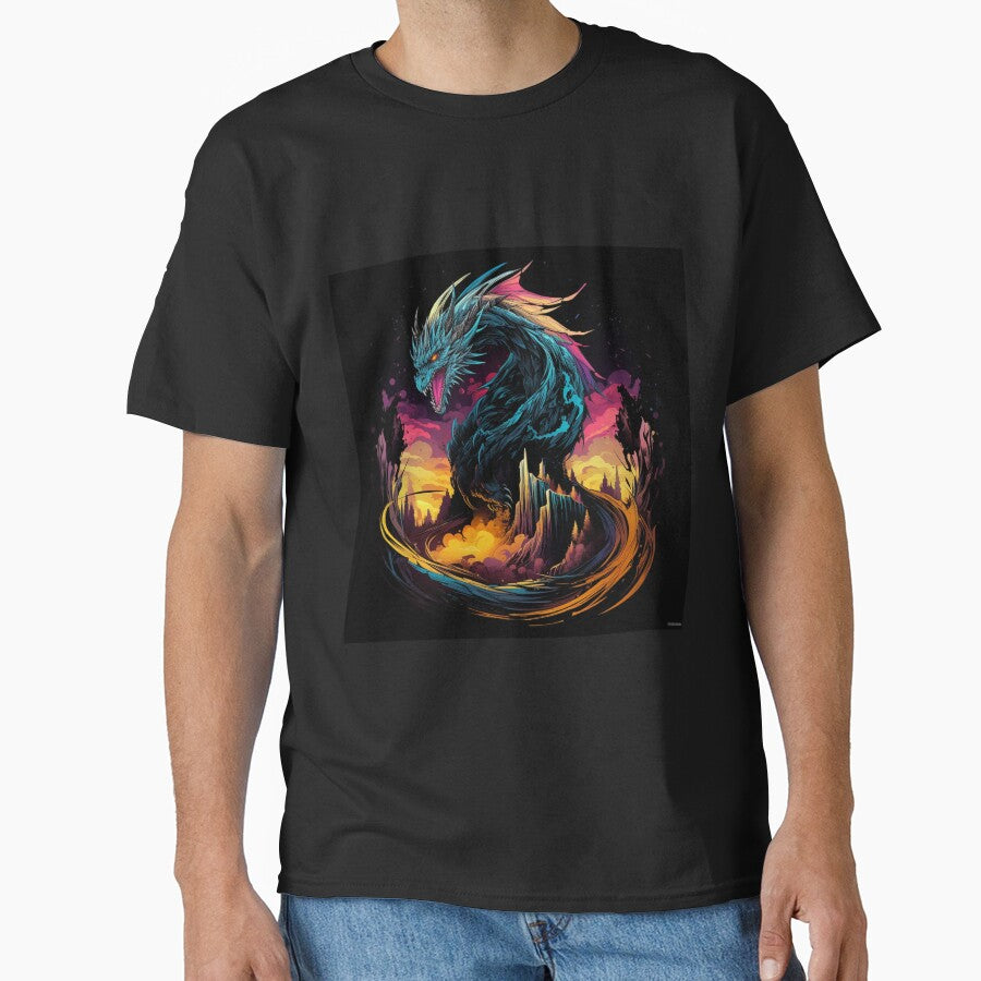 Fantasy Fiction - Psychedelic Dragon Art by Fantasy Masterpiece