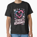 Street Romance Dripping Heart Barbed Wire Butterfly Glitch Valentine's Day by DarylWelsh2024
