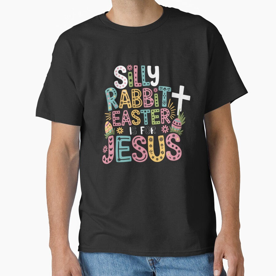Colorful "Easter is for Jesus" Christian Sublimation Design by VibranPalette
