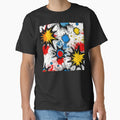 Pop Culture Comic Art Colorful Cartoon Abstract Designs by DEC02