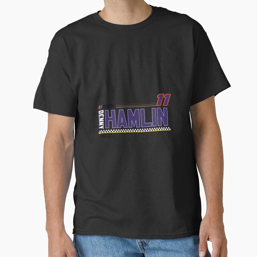 NASCAR - Denny Hamlin - Stripes by MichelleELawren