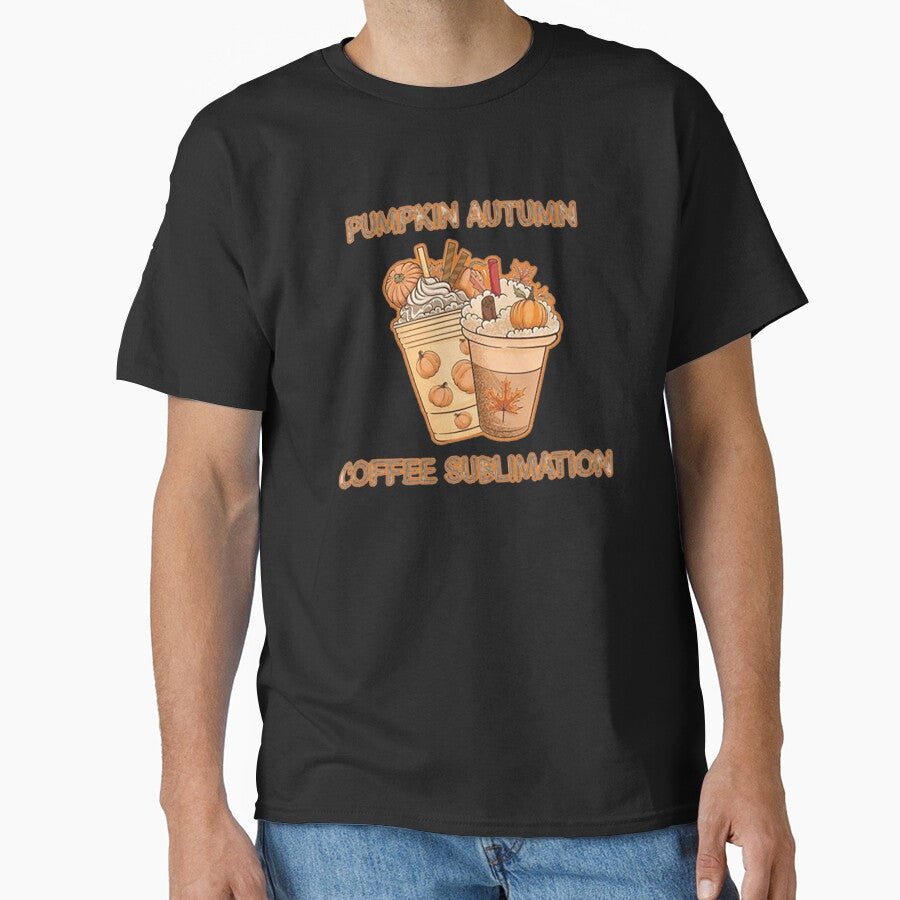 pumpkin autumn coffee sublimation by PadLoveRed