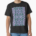 Flower of Life Tealand Purple Sacred Geometry Pattern by shantilovesart