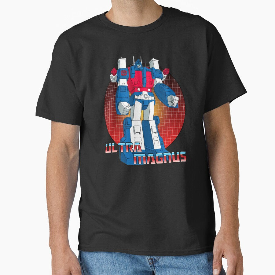 Ultra Magnus G1 Robot Retro Cartoon by Retr0Tshirts