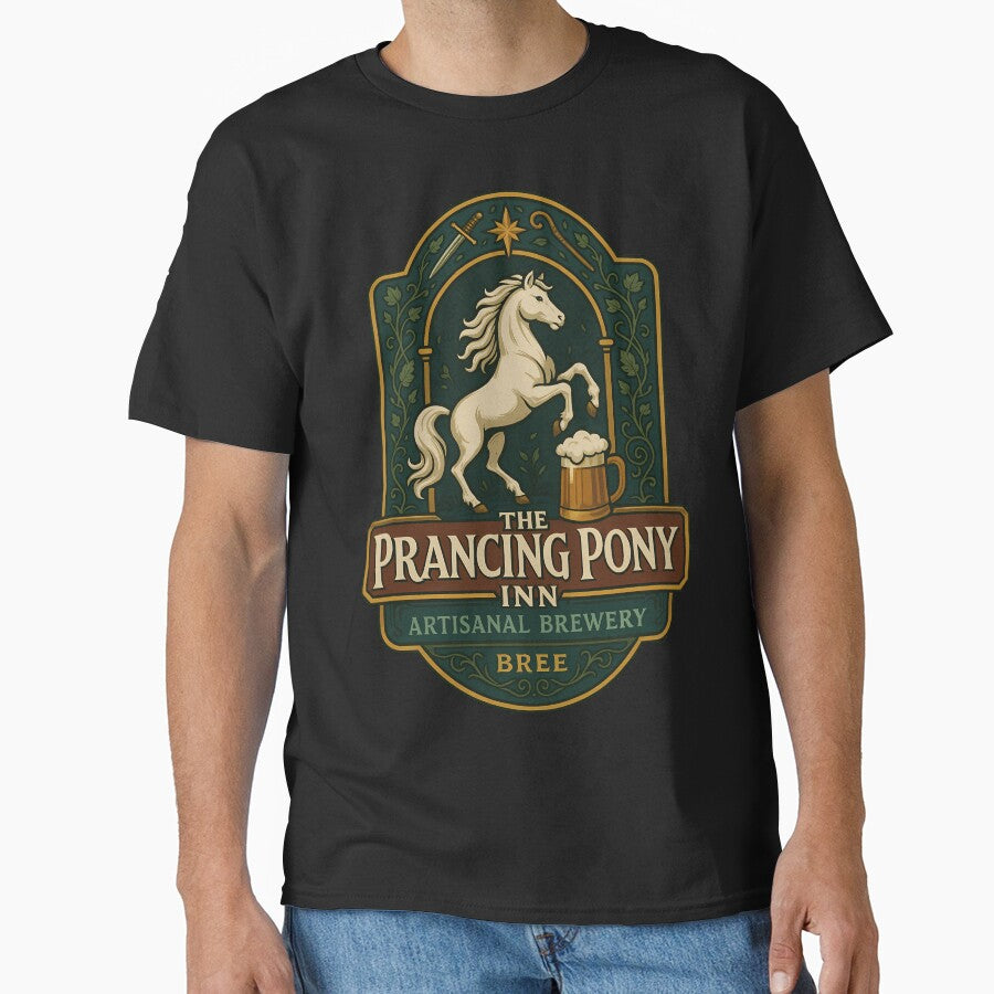 Prancing Pony Artisanal Brewery Emblem by agearb
