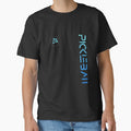 Pickleball Distressed Blue Gradient Casual Design by PhillipsA12