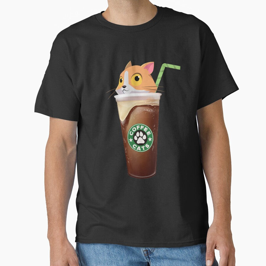 Coffee and Cats Shirt Funny Cat Lover Gifts by simplytldr