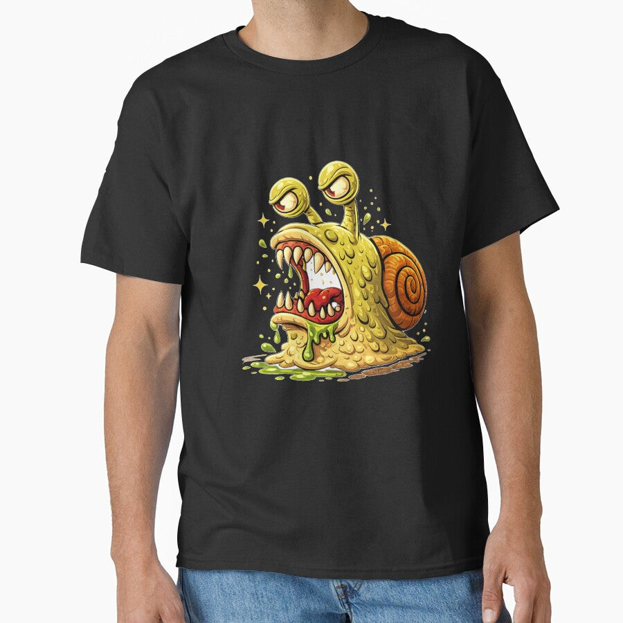 Monster Snail Icon – Dark Fantasy Cartoon Creature by Design by Anthony