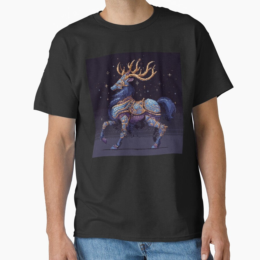 Space Deer Pixel Art by Kaos-Bit