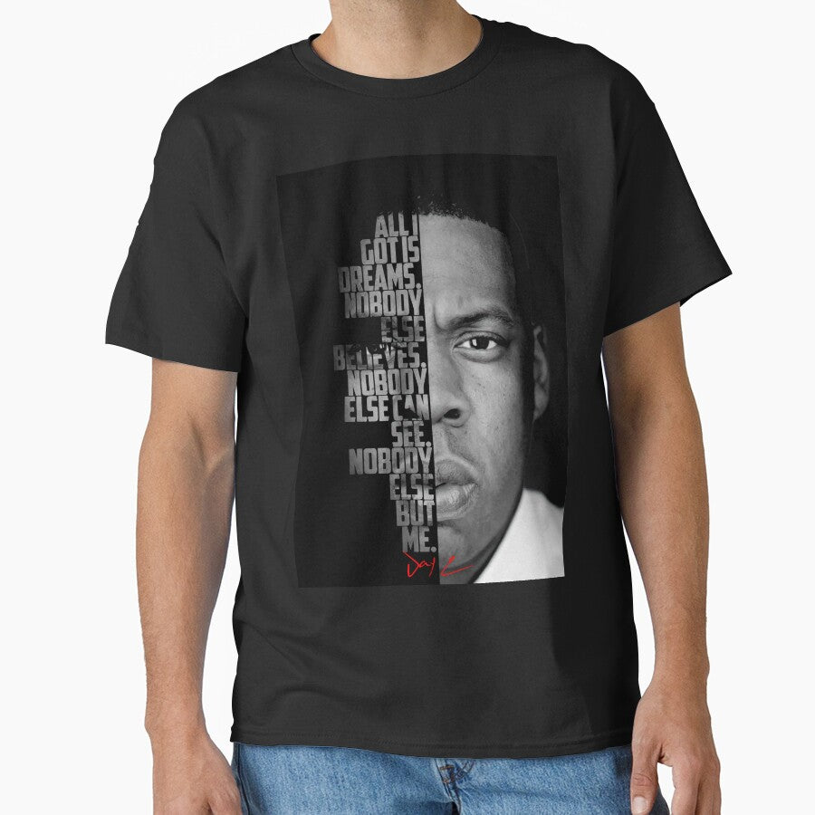 Black and white Jay Z quote by The Wise Fortress