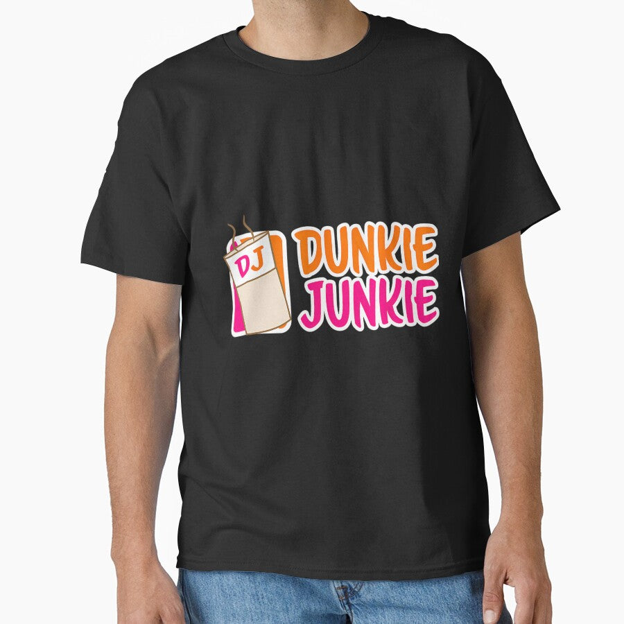 Donut and coffee lover Dunkie Junkie Short Sleeve by vkcnsaso51