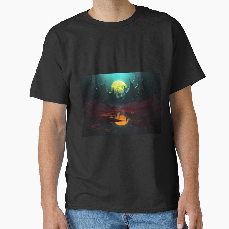 Dark Fantasy Landscape - Moonrise In Desolation by Fantasy Masterpiece
