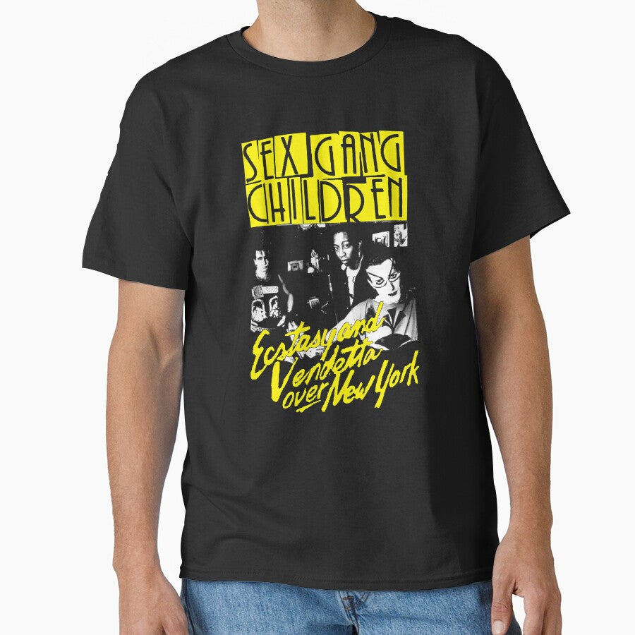 Sex Gang Children Ecstasyand Vendetta Over New York 80S Post Punk Goth by ShawonDesigns