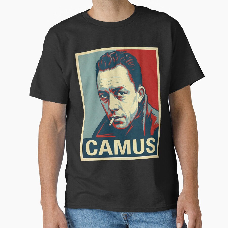 Albert Camus Hope Style Retro Poster Art by DamianRoy88