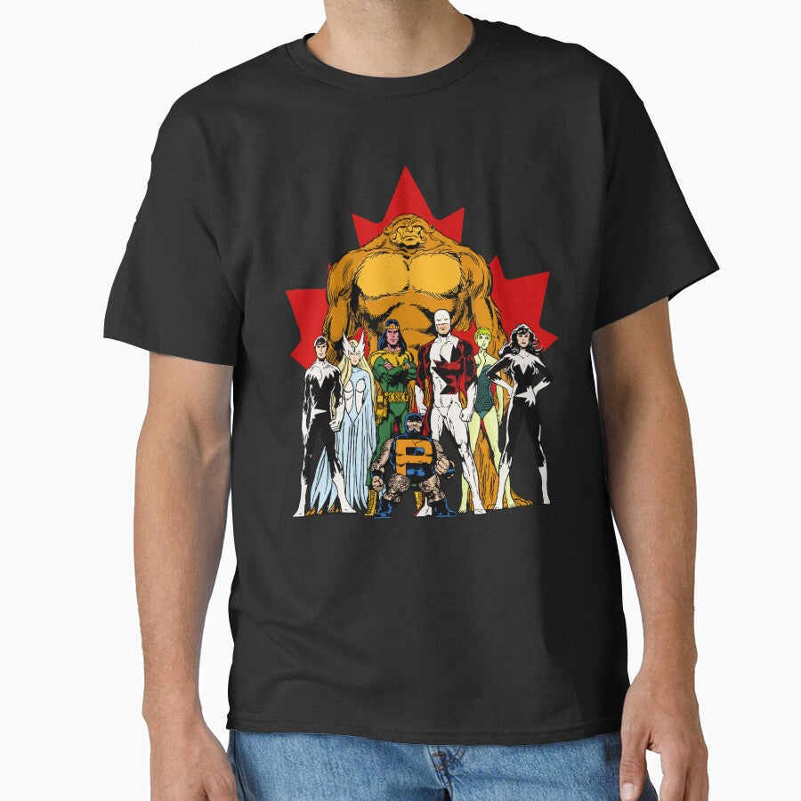 Alpha Flight - Canadian mutant team by VeryEnglishGent