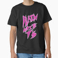 Plain White Ts Neon Pink Sharp Logo Pop Punk Emo by MarieMorin1