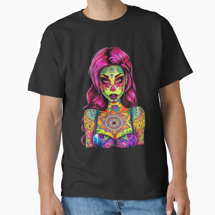 Skull Girl Tattoo by macadolie