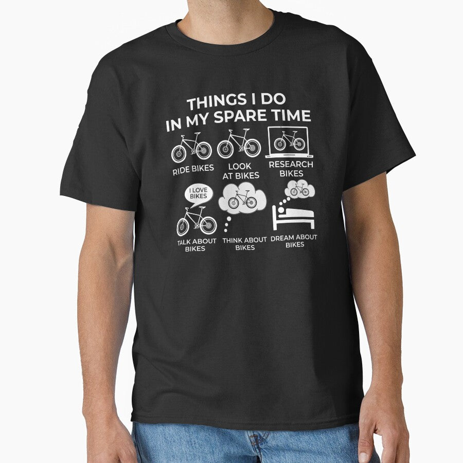 Things I Do In My Spare Time - Bike by Bubble Co Clothing and Accessories