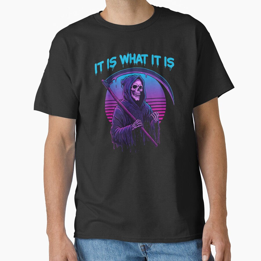 It Is What It Is - Death Pastel Goth Grim Reaper Drip by svarupa