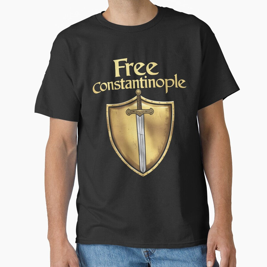 Free Constantinople - Bold Historical Statement Design by haitrieuic96