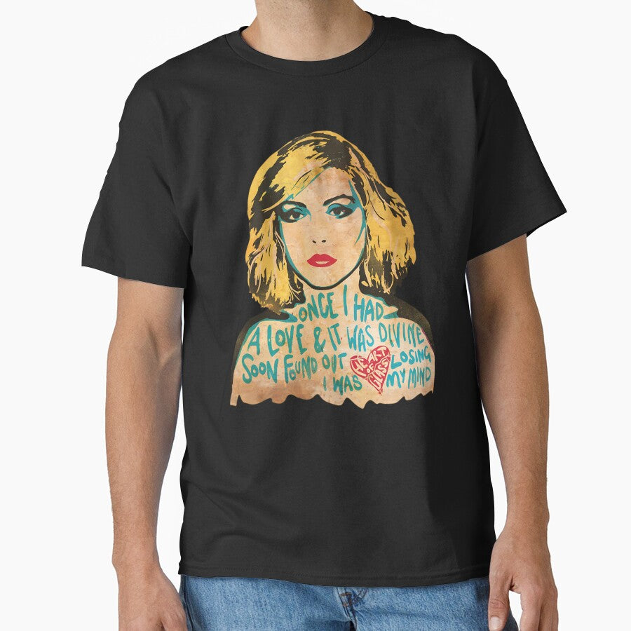 Blondie Legend Metal 80S Band Music Rock Once I Had A Love It Was Divine Soon Found Out I Wad Losing My Mind by Tee Mercher
