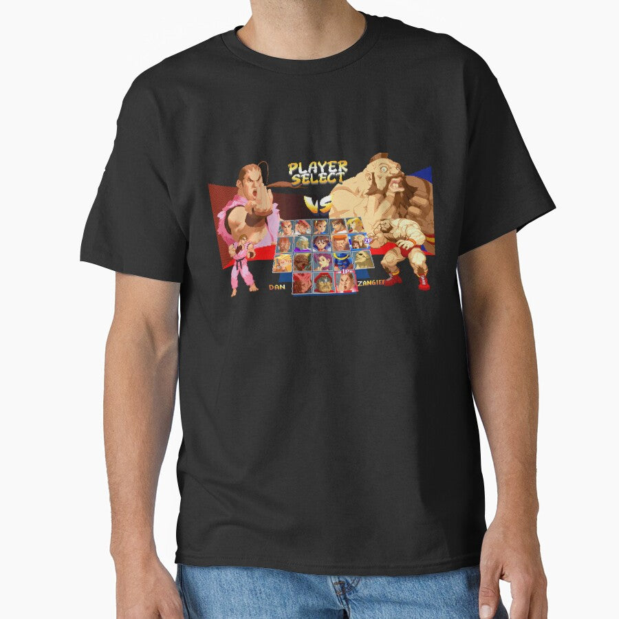 Street Fighter Alpha / Zero 2 Character Select Screen Dan vs Zangief by retropixels06