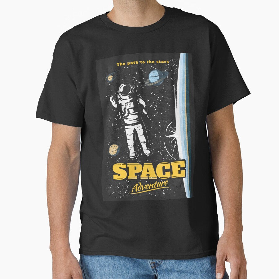 Retro Space Design - "The Path to the Stars" Space Adventure by Hipatye26