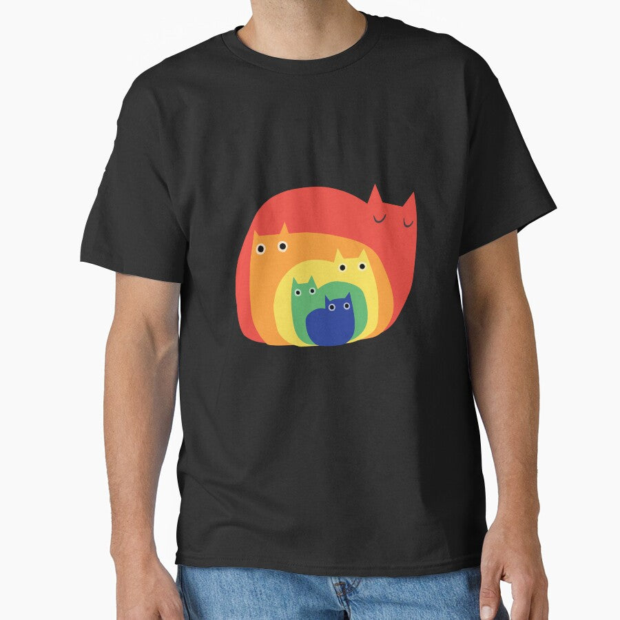 rainbow cats by MangaCortaTees