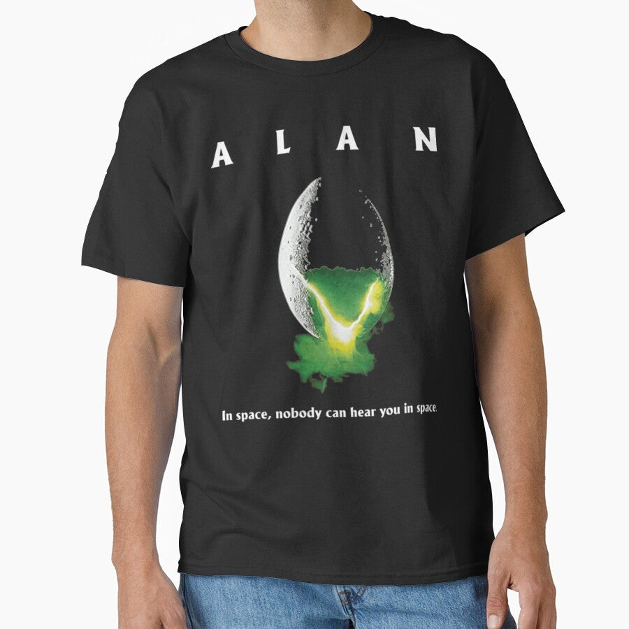 Alan In Space Nobody Can Hear You In Space by AKefsiz