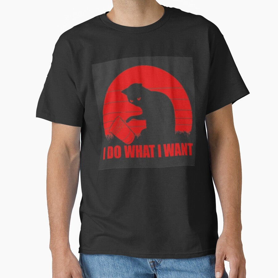 I Do What I Want Printed T-Shirt by storeInsight