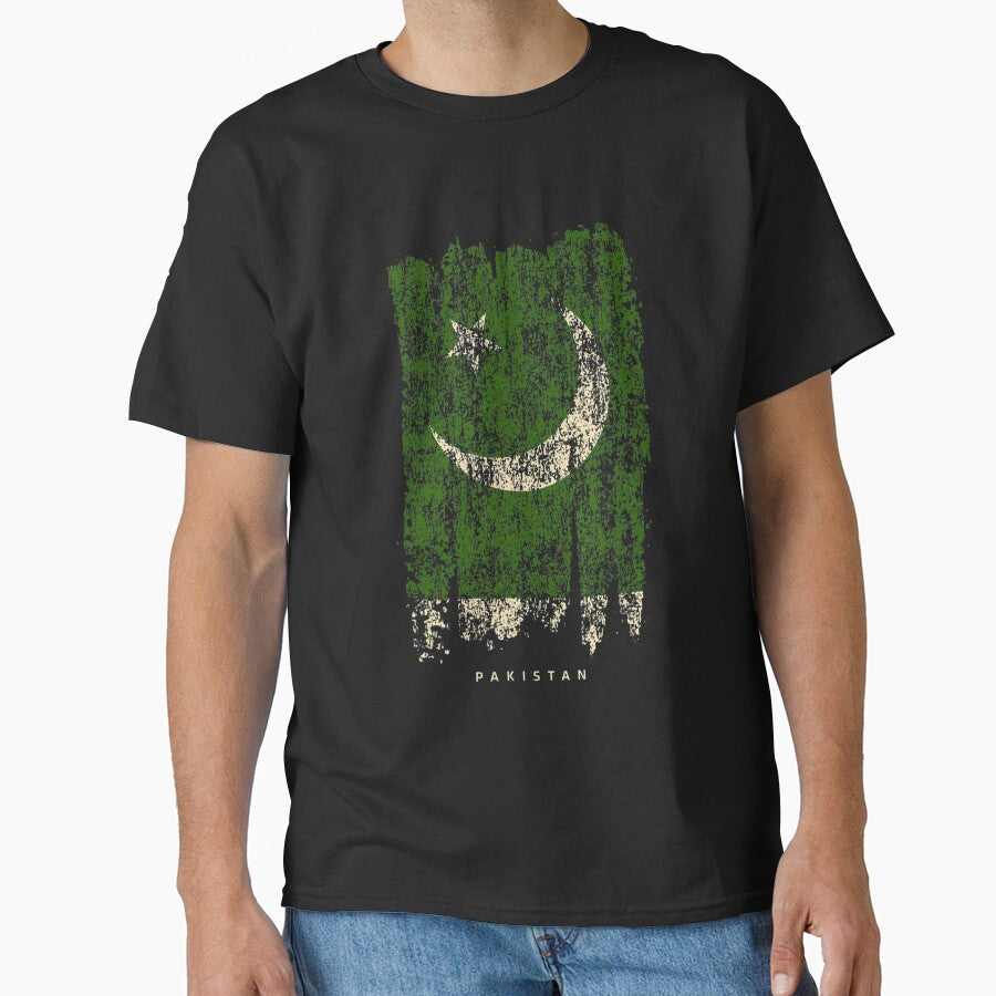 Vintage Pakistan Retro Pakistan Flag by VenusEan