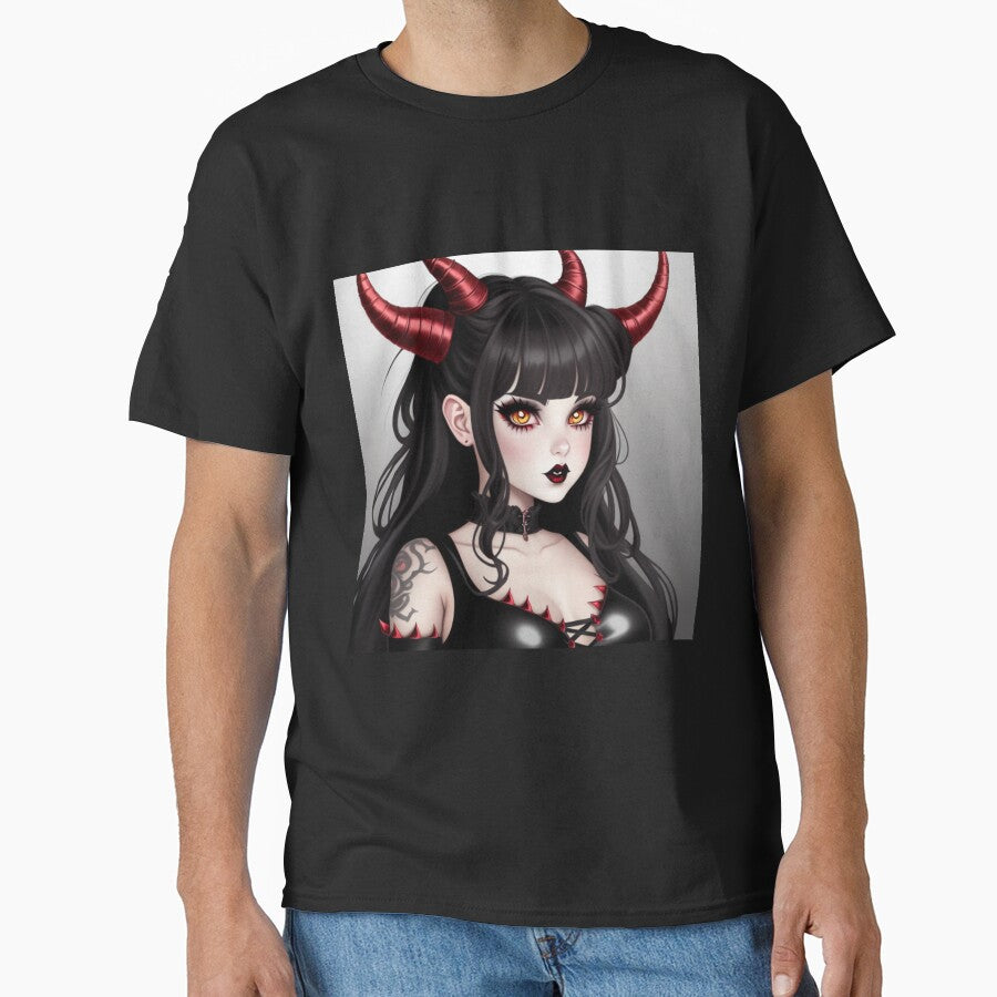 Goth Girl Cute Artwork 5 by GothShop