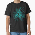 Galaxy space geometric blue black by Carolina Salazar