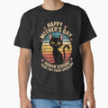 Funny Cat Mother Day Human Servant Tiny Furry Overlord Retro. Cute Sarcastic Kitten Parent Vintage Playful Pet. by Pobilo-Design