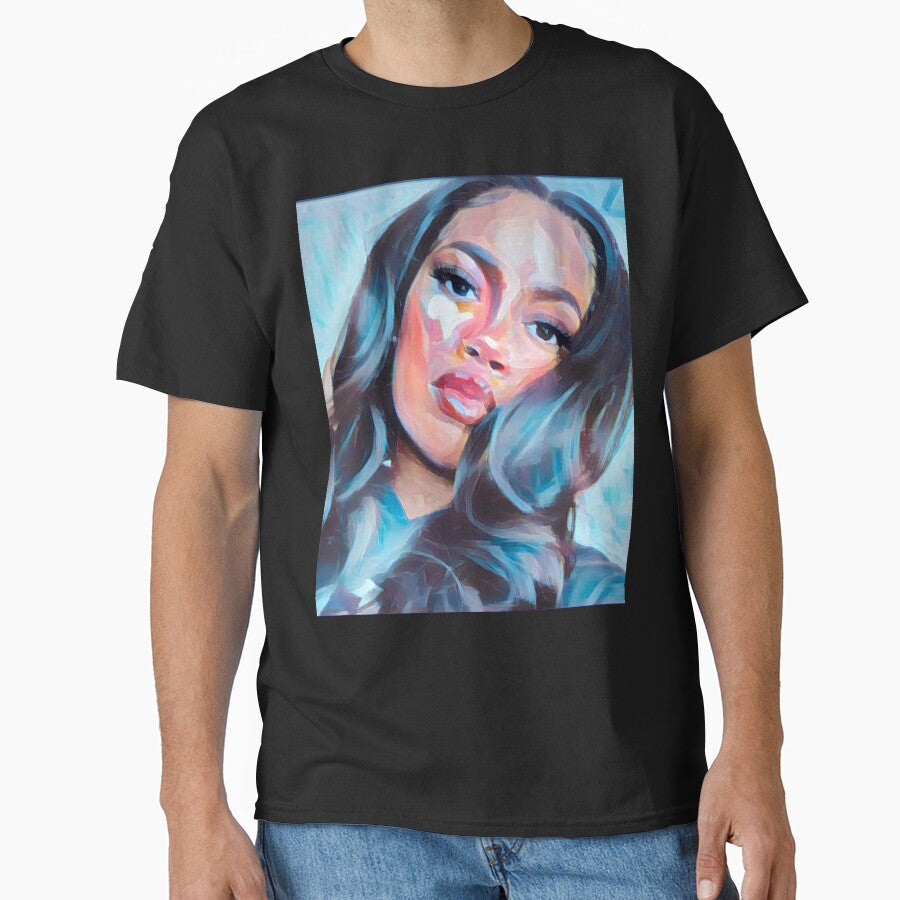Customized Portrait Painting of African American Woman by ReFLEKshnInc
